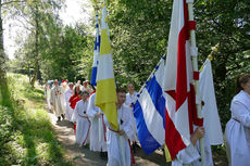 Festgottesdienst zum 1.000 Todestag des Heiligen Heimerads auf dem Hasunger Berg (Foto: Karl-Franz Thiede)